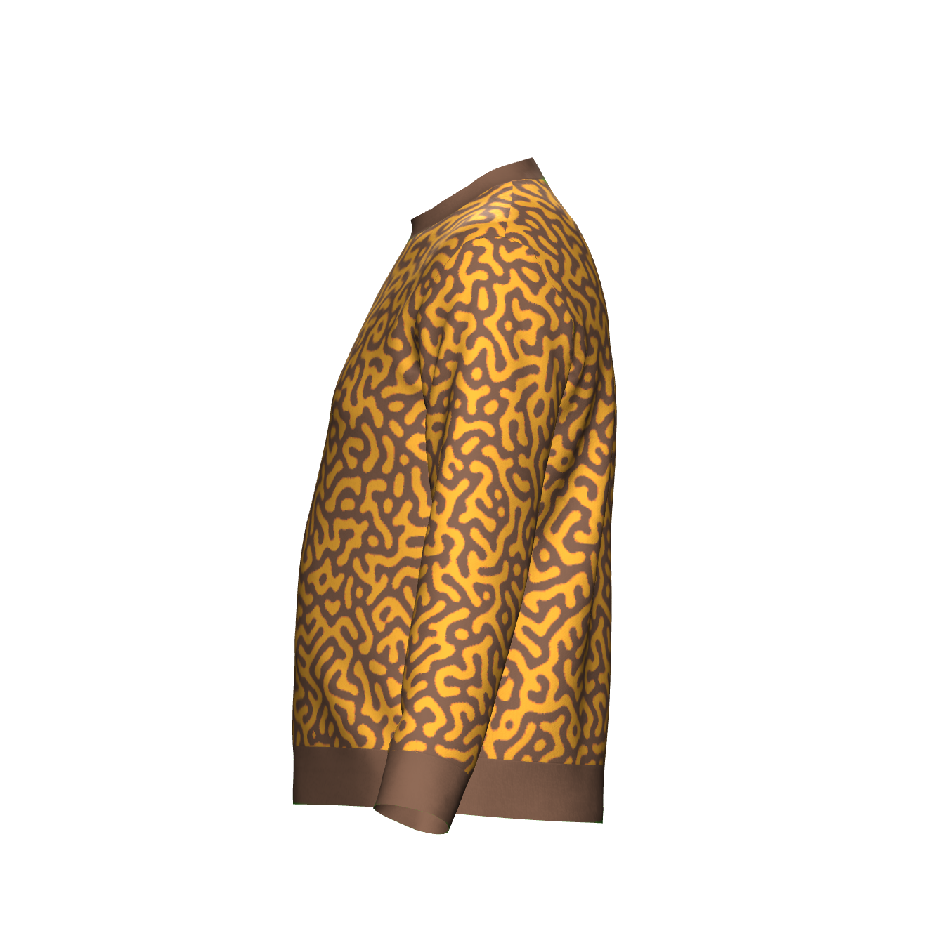 Graffiti Print Sweater