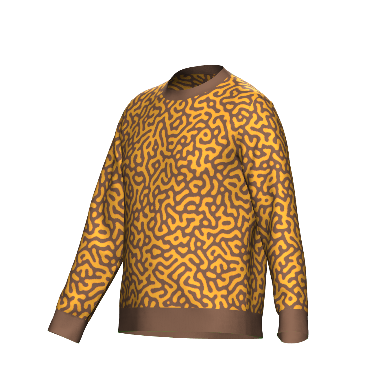 Graffiti Print Sweater