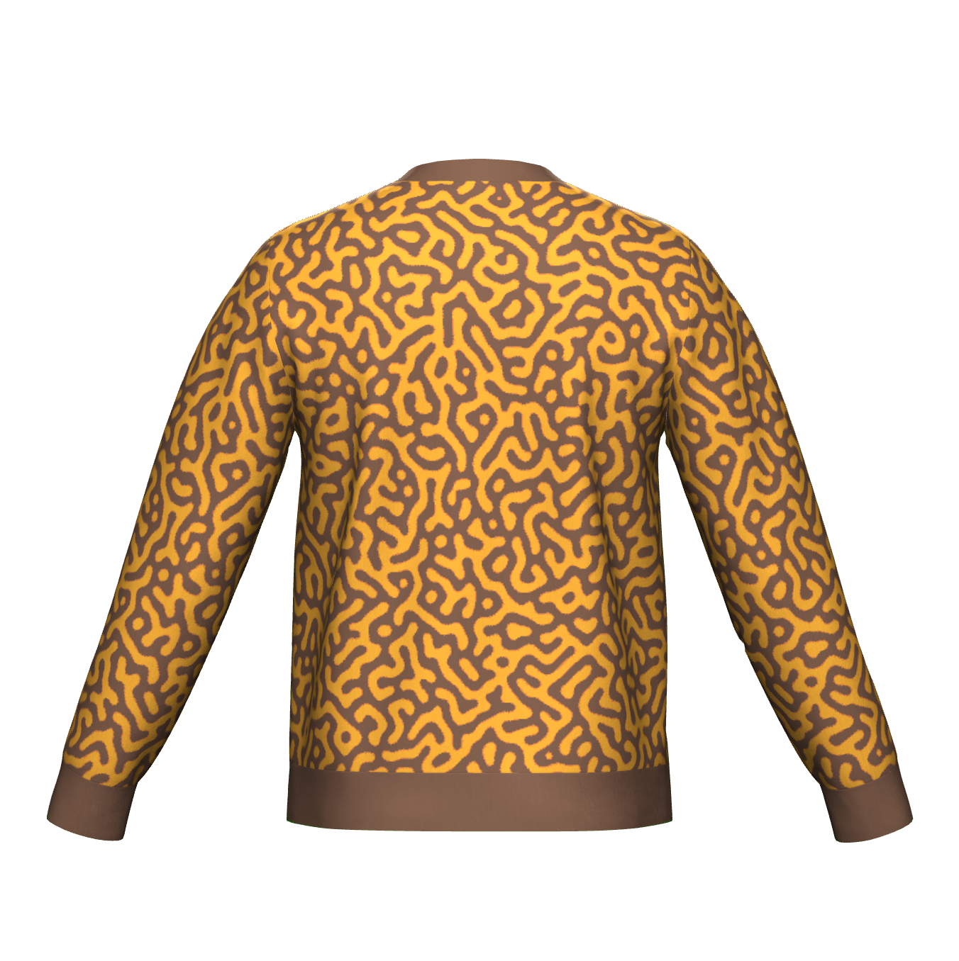 Graffiti Print Sweater