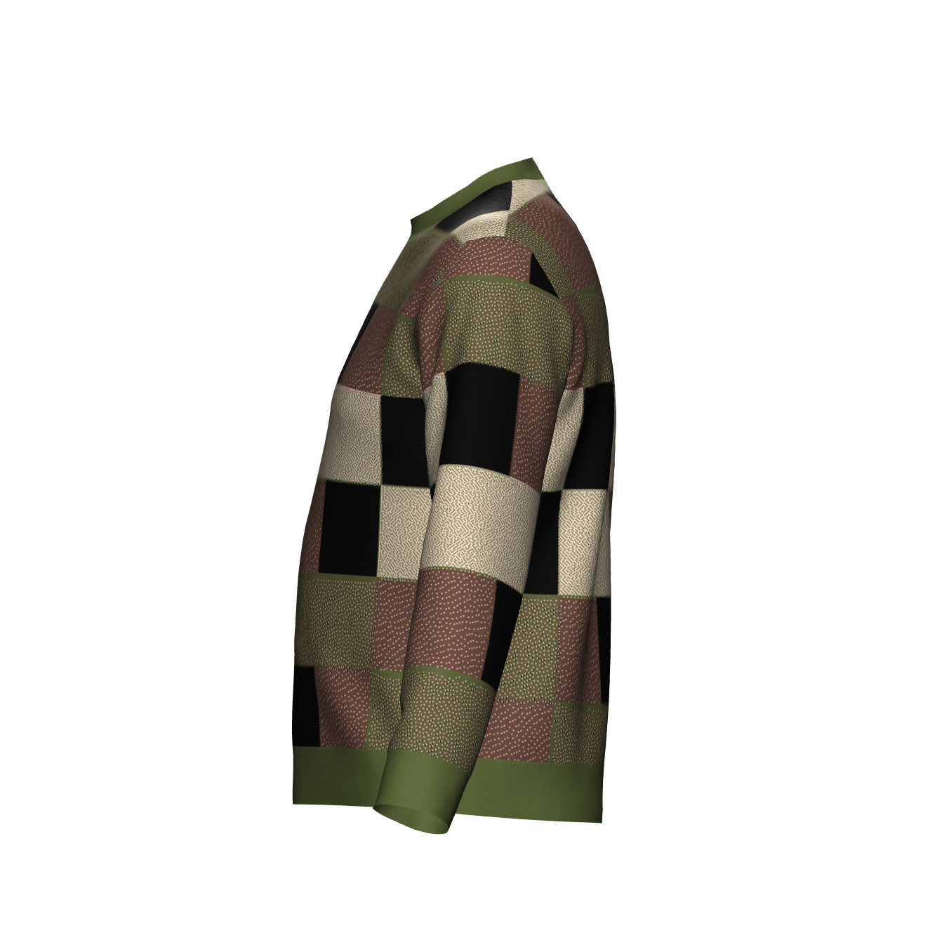 Camo Pixel Sweater