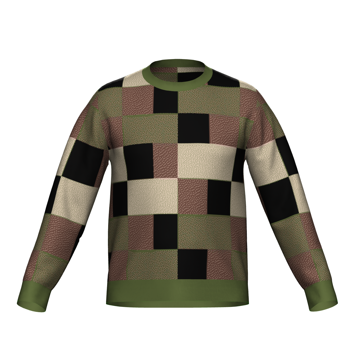 Camo Pixel Sweater