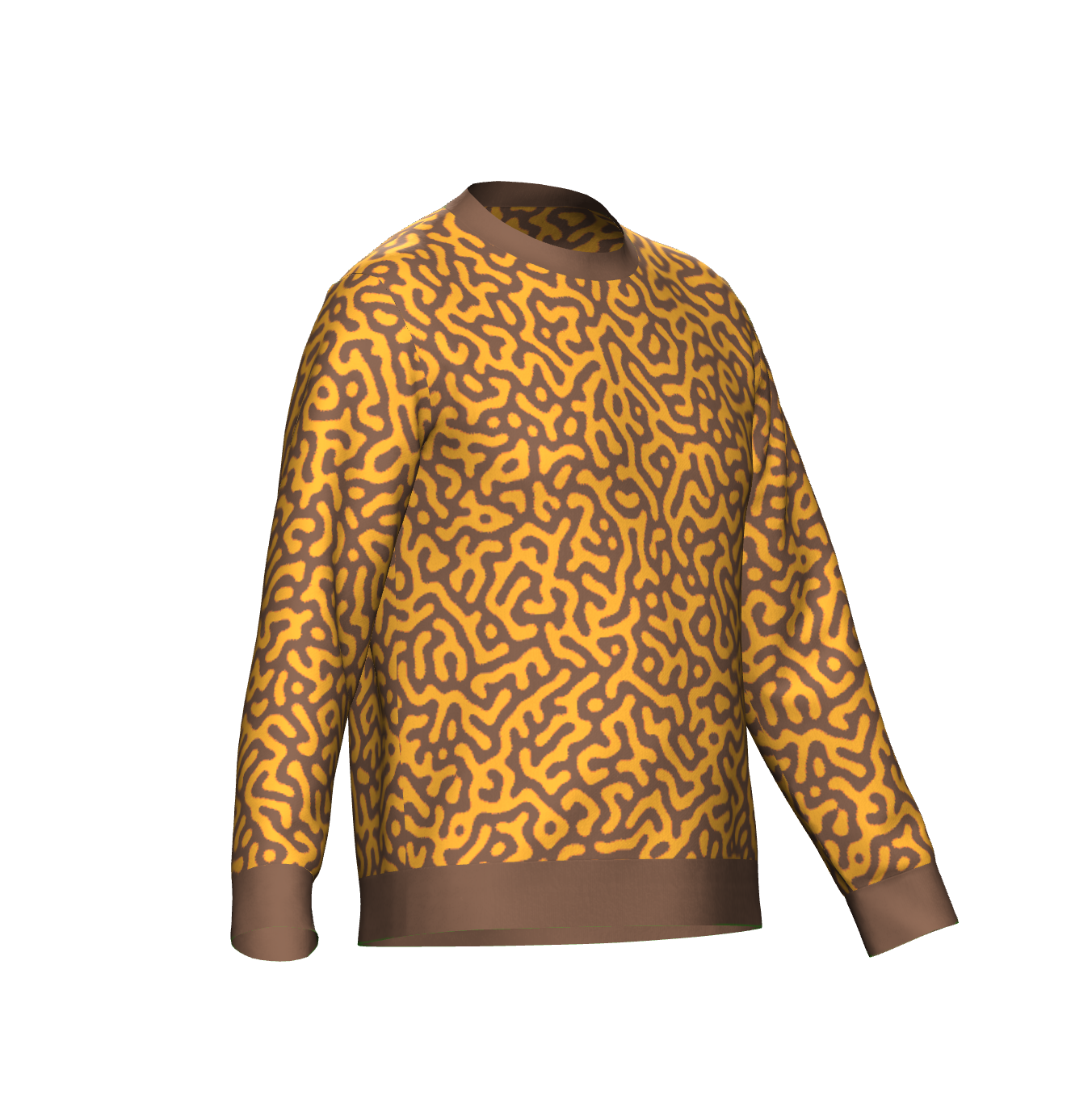 Graffiti Print Sweater