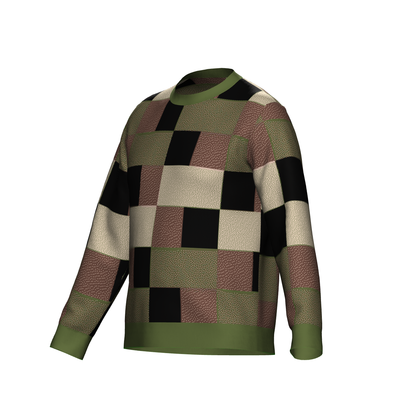 Camo Pixel Sweater