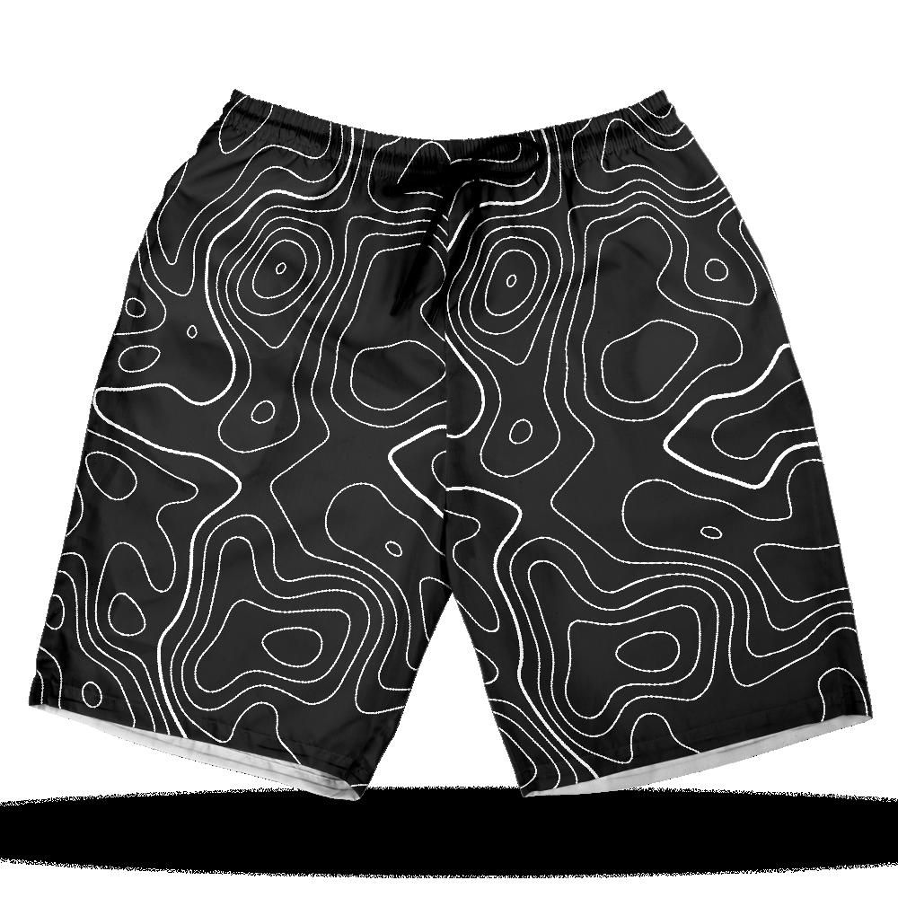 Night All-over Print Hawaiian Shorts