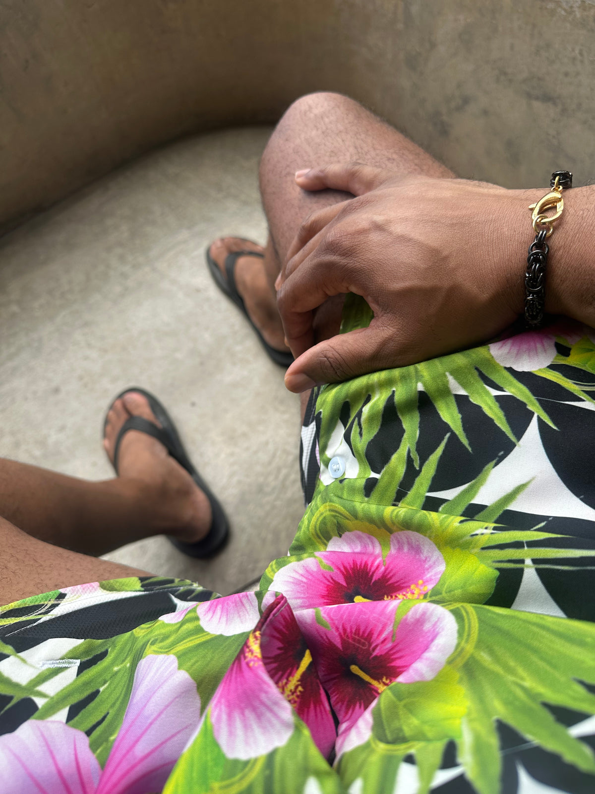 Ke Ea Print Pocket Hawaiian Shirt