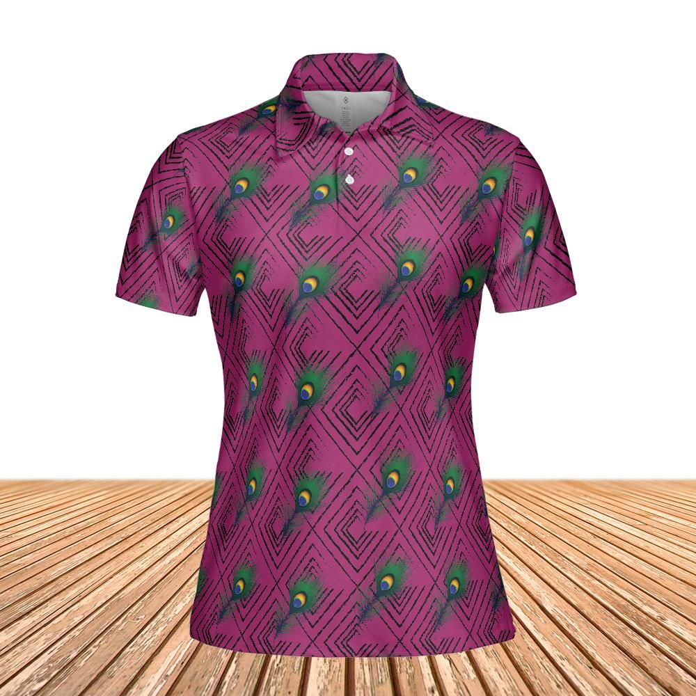 Diamond Print Women's Polo Shirt (Lightweight)